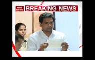 Kapil Mishra faints during his address in the press conference