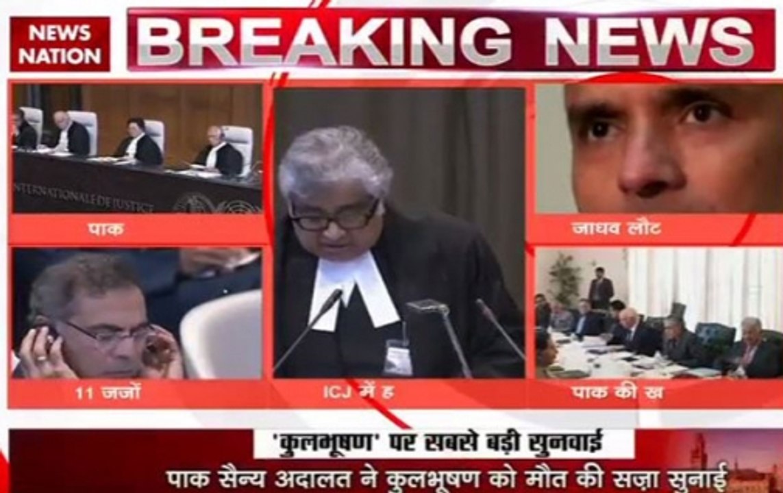 Kulbhushan Jadhav's death sentence: India at International Court of Justice