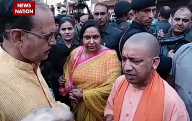 UP CM Yogi Adityanath takes Swachh Abhiyan to Lucknow streets
