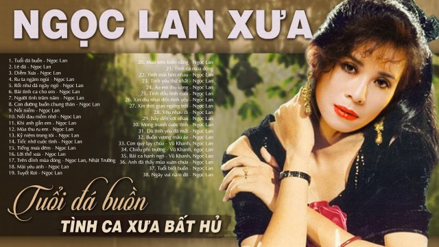 Tuổi đá buồn, Lệ Đá - 189 Tình Ca Xưa Ngọc Lan Bất Hủ - Nhạc Phòng Trà Lãng mạn nghe là nghiện