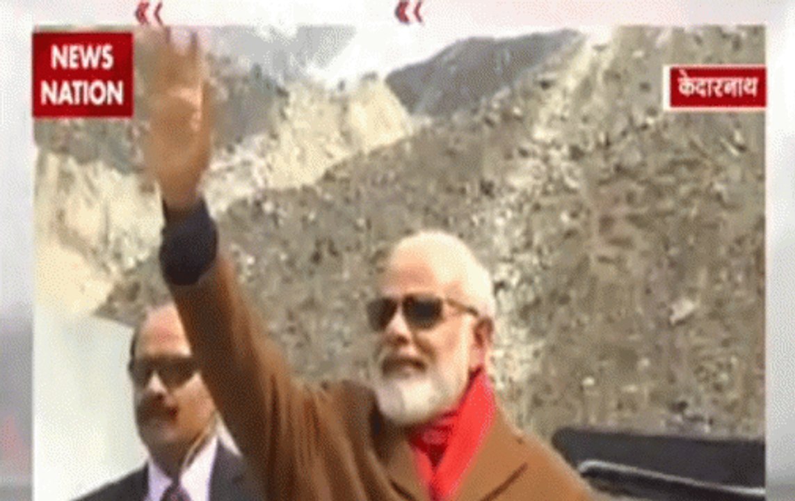 PM Narendra Modi visits Kedarnath temple