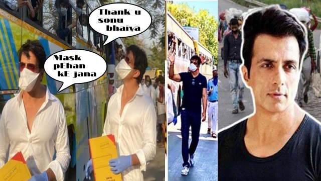 Respect ! Sonu Sood IS REAL LIFE HERO| helping people reach their HOME| BsicootTv सलाम करता है