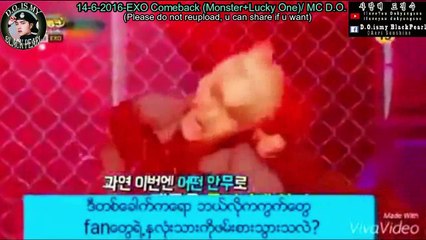 MC-D.O. & EXO-LUCKY ONEMONSTER COMEBACK FULL TALK SHOW(2016-combined)