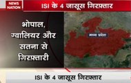 Bhopal: Four ISI detective arrested in Madhya Pradesh