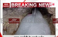 First pictures of Baba Barfani's 18 feet long Shivling from Amarnath revealed