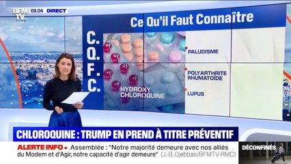 Qu'est-ce que l'hydroxychloroquine, que Trump a déclaré prendre depuis plus d'une semaine ?
