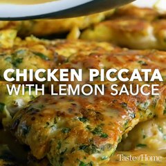 Chicken Piccata with Lemon Sauce