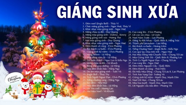Nhạc Giáng Sinh Xưa Hay Nhất - Đêm Noel, Chúc Mừng Giáng Sinh - Nhạc Noel Bất Hủ Mừng Năm Mới 2020