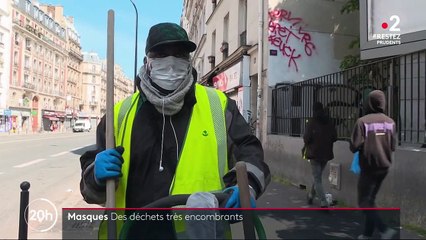 Coronavirus : les masques usagés jonchent les rues des grandes villes