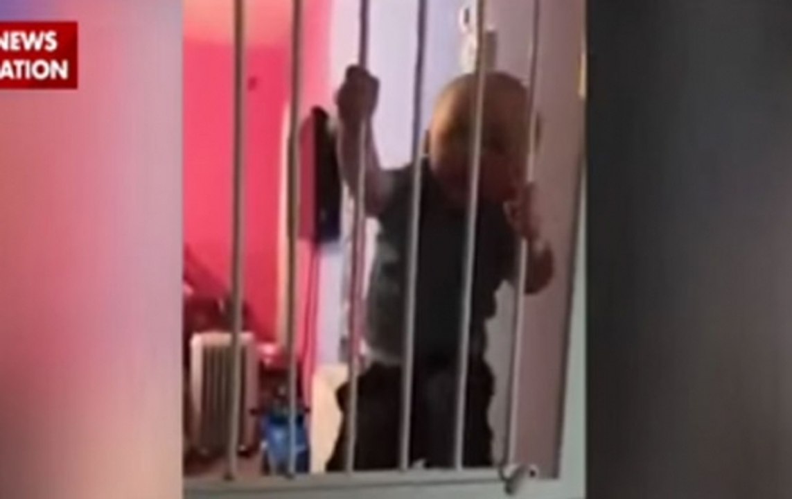 Question hour: 21-month old kid climbs security gate