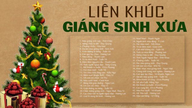 Nhạc GIÁNG SINH XƯA Bất Hủ - LK Mùa Giáng SInh Xưa, Mừng Chúa Ra Đời - NHẠC NOEL HẢI NGOẠI Hay Nhất