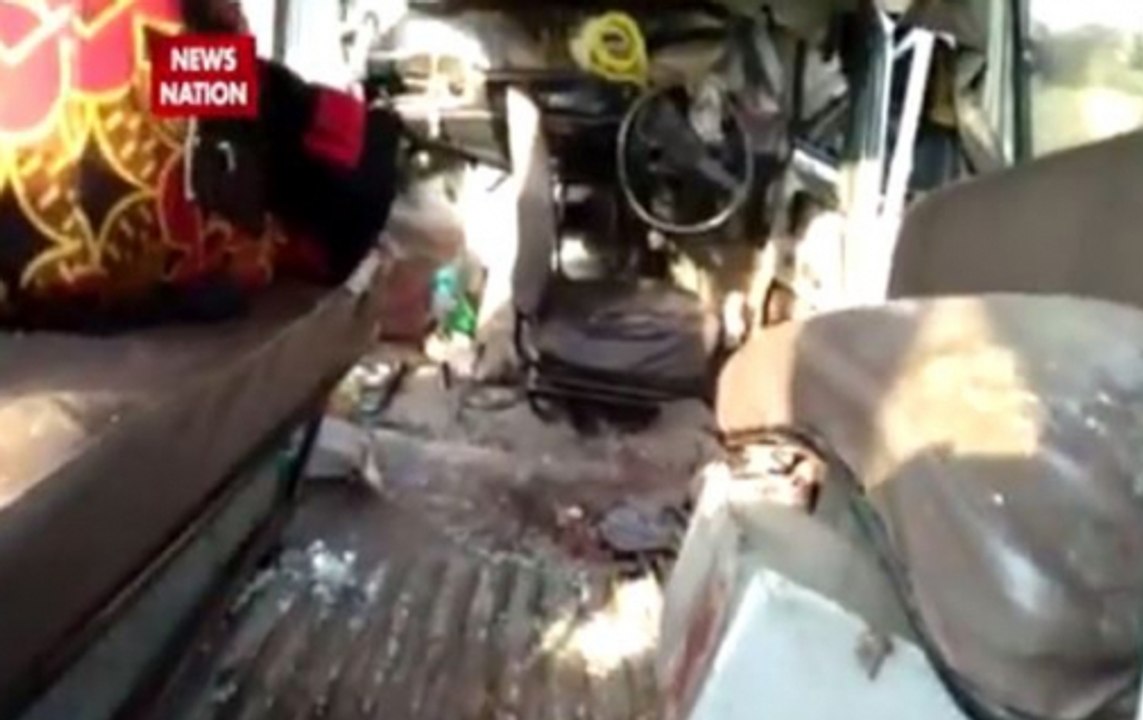 Almost 30 cars crashed into each other on Jaipu...
