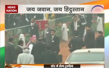 PM Narendra Modi breaks protocol, waves and meets audience on 68th Republic Day