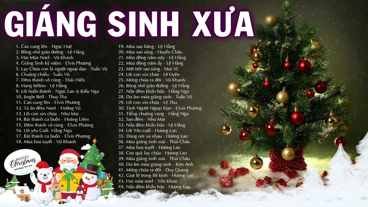 Liên Khúc GIÁNG SINH XƯA Danh Ca Hội Tụ - Lk Cao Cung Lên, Bông Nhỏ Giáo Đường Đón Noel 2020