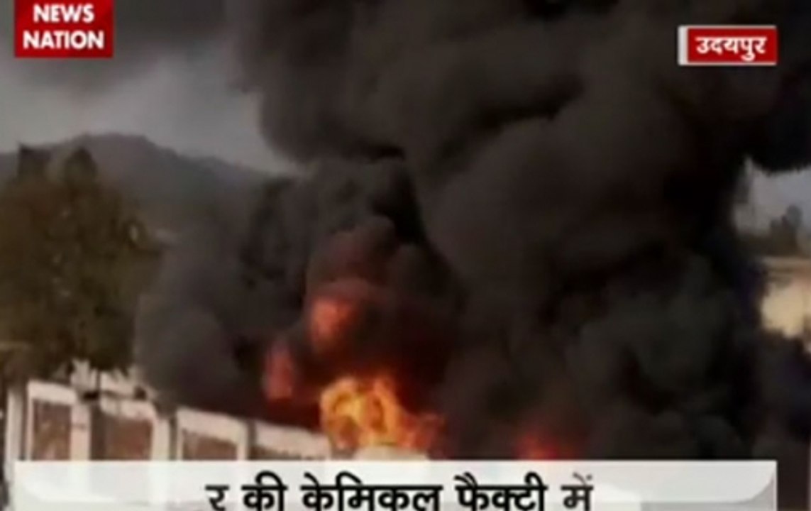 Fire in Udaipur chemical factory kills 1, injures 7