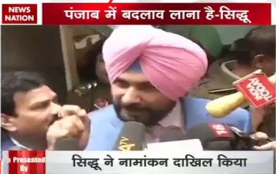 Punjab assembly polls: Navjot Singh Sidhu files nomination from Amritsar East