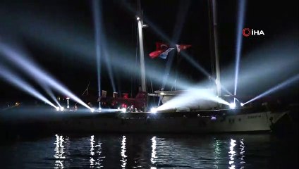 Dev gemi sahile yanaştı herkes baka kaldı