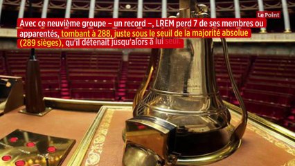Assemblée : création d'un 9e groupe, LREM perd la majorité absolue
