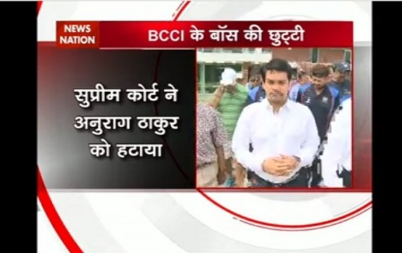 SC stupms BCCI, Anurag Thakur, Ajay Shirke removed from key posts