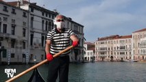 Déconfinement: Les gondoles reprennent du service à Venise