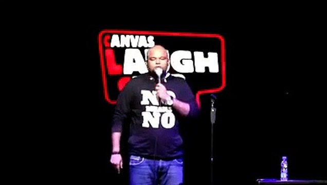 Canvas laugh club No means no funny standup