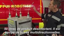 Les marins-pompiers de Marseille s'équipent d'un robot désinfecteur virucide