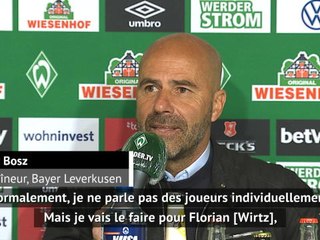 26e j. - Bosz : "Wirtz a été important pour nous"