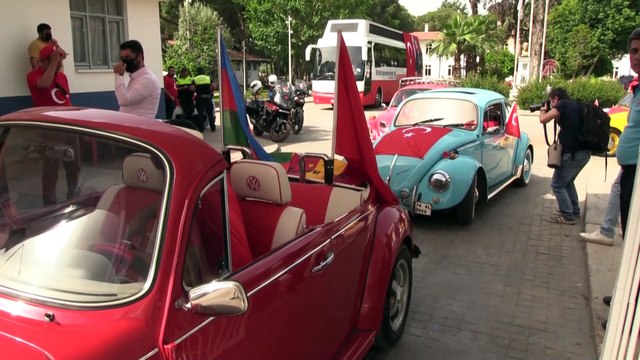 19 Mayıs Atatürk'ü Anma, Gençlik ve Spor Bayramı'na kortejli kutlama - ANTALYA