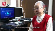 Dünyanın en yaşlı bilgisayar oyuncusu 90 yaşındaki Mori rekorlar kitabına girdi