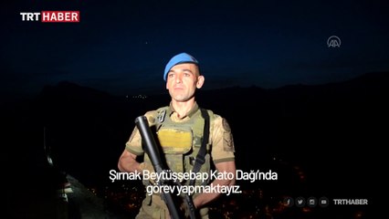 Kato Dağı'ndaki Mehmetçikten 19 Mayıs mesajı