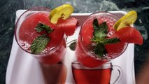 Watermelon Juice Recipe | Watermelon Lemonade | Tarbuj ka juice । तरबूज़ का जूस |Watermelon Mock tail