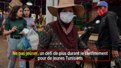 Ne pas jeûner, un défi de plus durant le confinement pour de jeunes Tunisiens