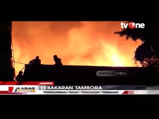 Permukiman Padat Tambora Terbakar, Ratusan Warga Mengungsi