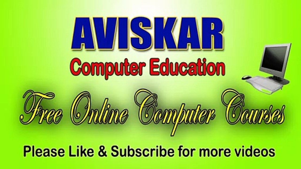 Topic 5 Text Selection & Editing in MS word in Hindi