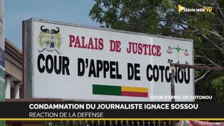 Cour d’appel de Cotonou : réaction de la défense après la condamnation du journaliste Ignace Sossou