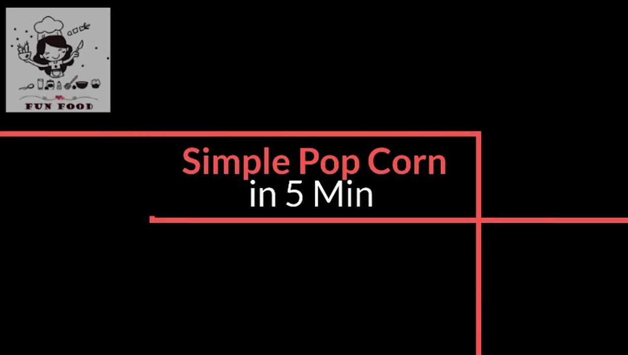 Popcorn Recipe - Homemade Popcorn On Stove - How to make Popcorn