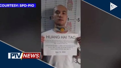 Chinese national, arestado matapos mahulihan ng iligal na droga at lumabag sa MECQ