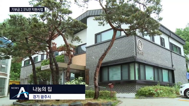 ‘나눔의 집’ 후원금 논란…2.5%만 할머니들에게 사용