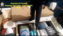 Puglia - Fermato motoscafo con 500 chili di droga al largo di Brindisi (19.05.20)