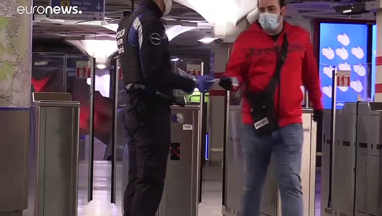 Proteste in Spanien gegen Coronapolitik