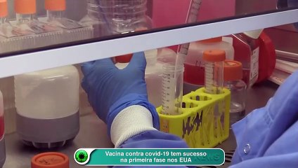 Vacina contra Covid-19 tem sucesso na primeira fase nos EUA