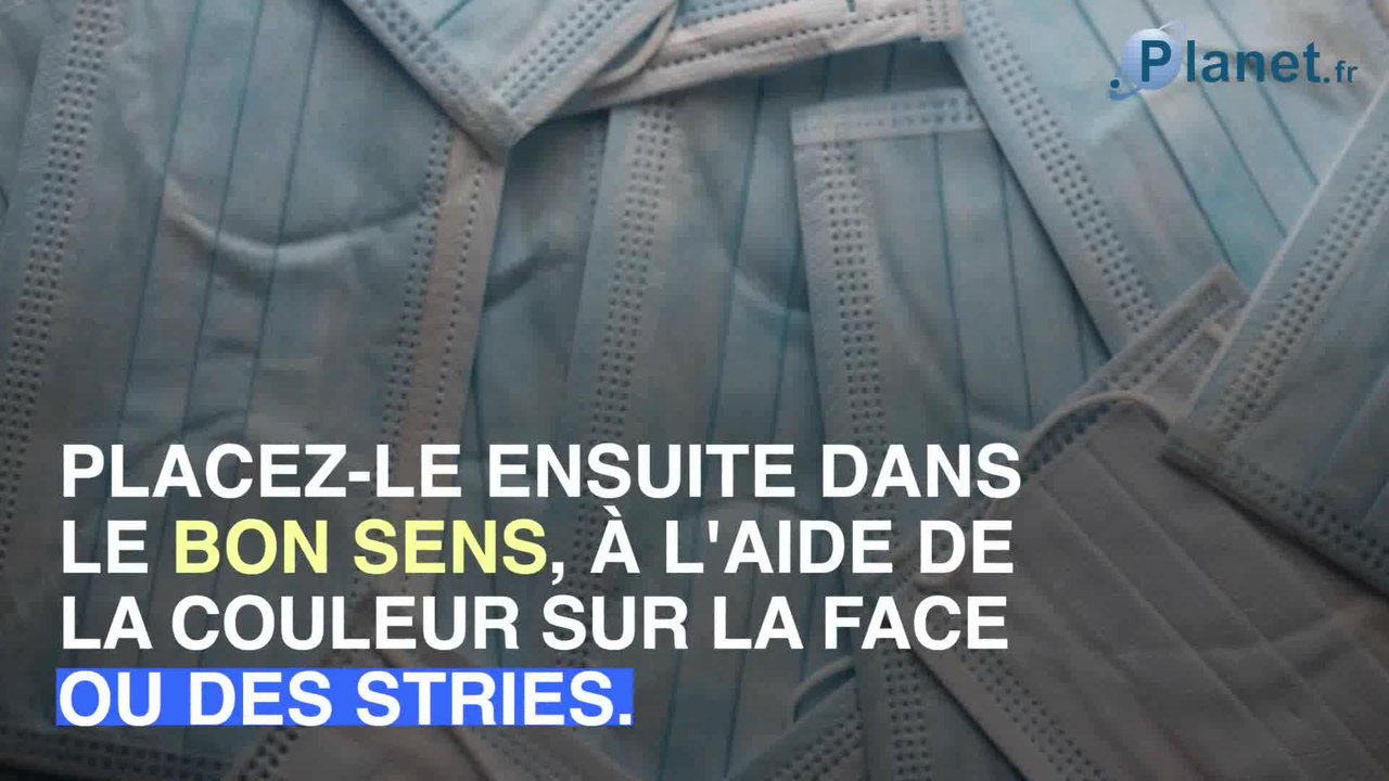 Masque de protection : comment bien le mettre ?