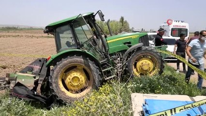 Traktörü temizlemek isterken canından oldu