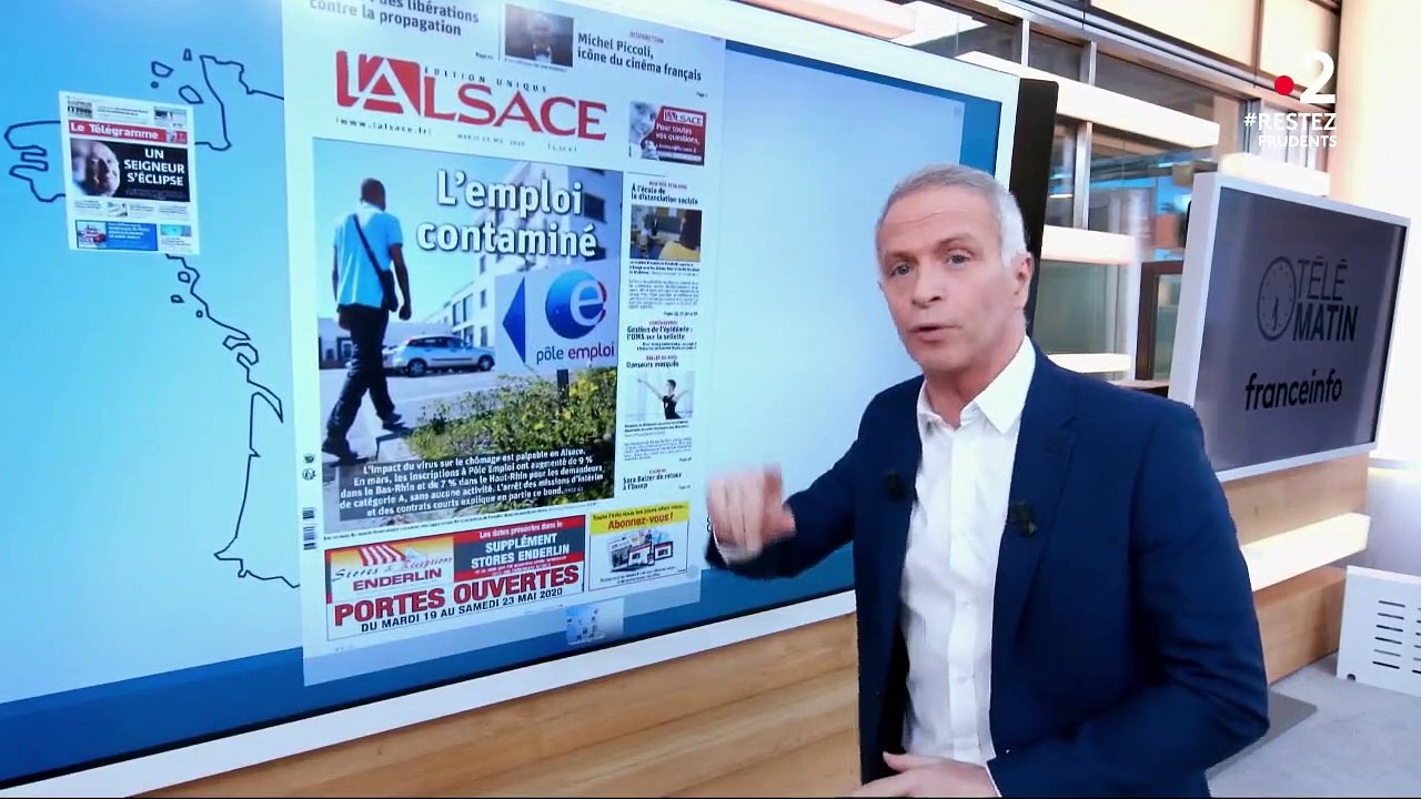 Kiosque à journaux : La presse quotidienne régionale rend hommage à Michel Piccoli