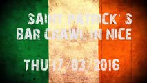 Nightlife | St. Patricks Day in Nice | Riviera Bar Crawl & Tours