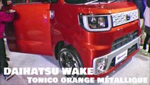 DAIHATSU WAKE Tonico orange métallique Japon