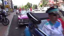 - Bursa'da 19 Mayıs coşkusunu klasik otomobillerle kutladılar