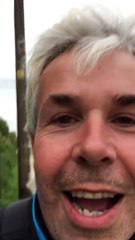 Cyclist Frightened by Gaggle of Geese