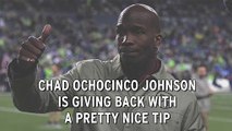 What Do You Think Chad Ochocinco Tipped On A $37 Bill