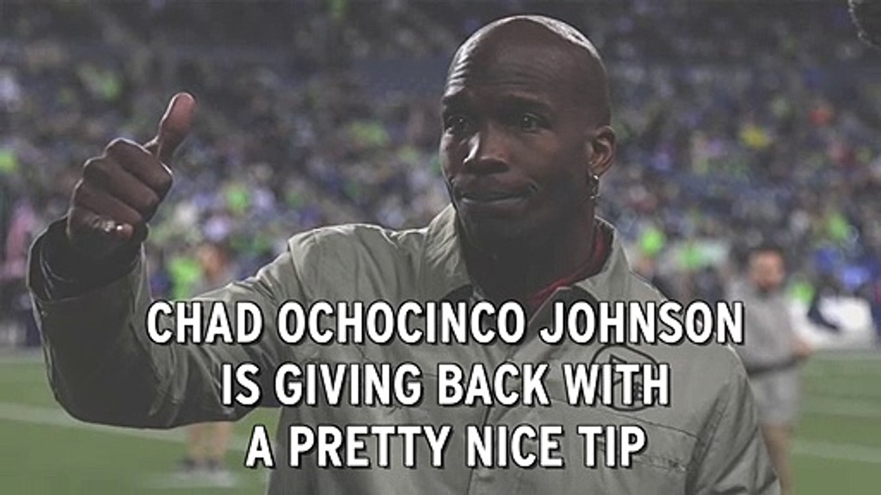 What Do You Think Chad Ochocinco Tipped On A $37 Bill